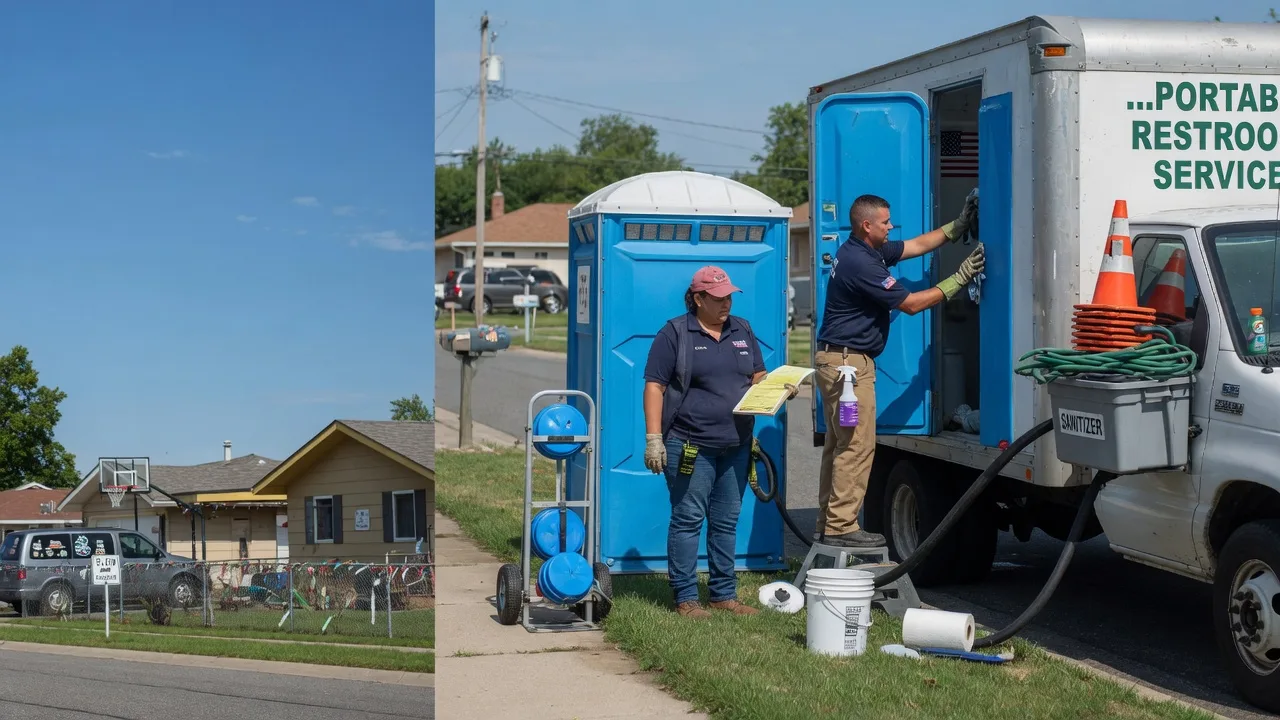 Portable Toilet Rental in Eros, LA near me